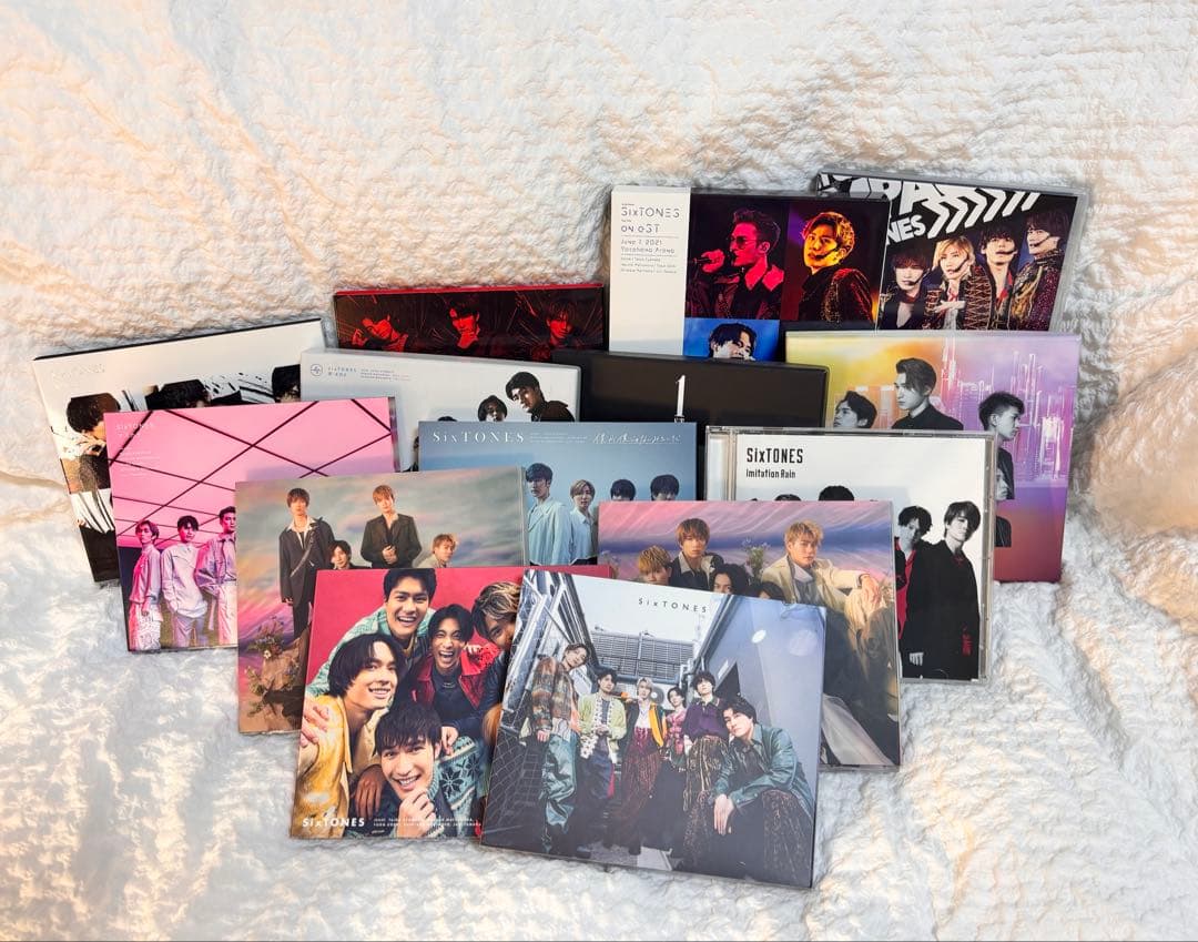 SixTONES CD・DVD バラ売り可 SixTONES 特典付き シングル アルバム ライブDVD まとめ売り - メルカリ