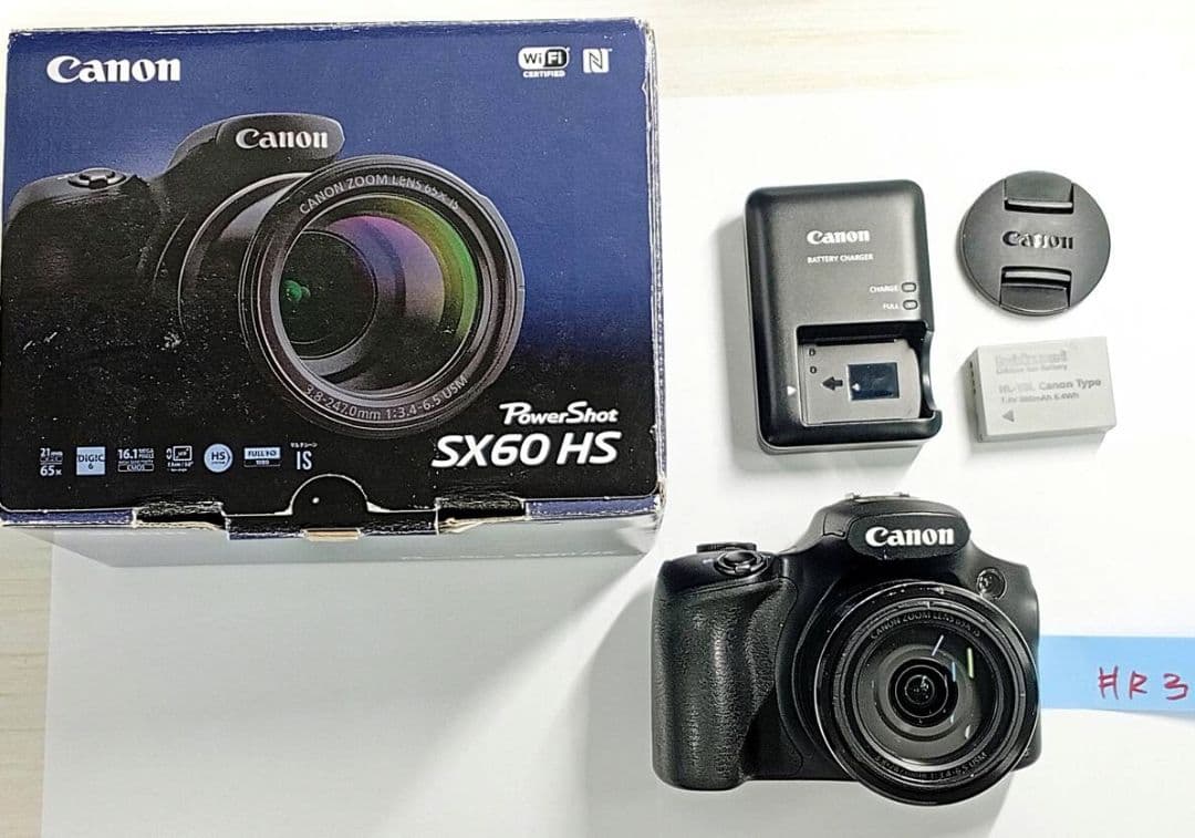 デジタルカメラ Canon PowerShot SX60 HS#R3 Canon Power Shot PowerShot SX60 HS digital Camer *black *superb