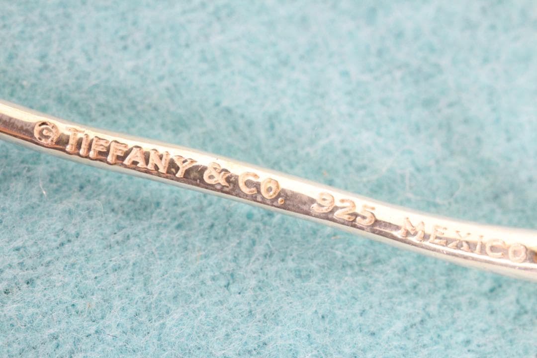 ◎ティファニー ブローチ イチョウモチーフ 銀杏 ピンバッチ シルバー