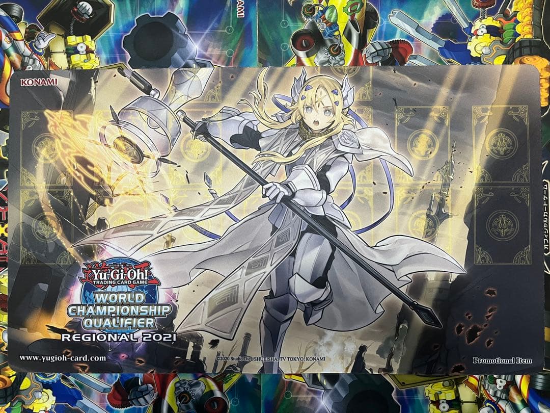 未使用　教導の聖女 エクレシア プレイマット　WCQ 公式 WCQ 教導の聖女エクレシア プレイマット - カードショップすぱいらる通販