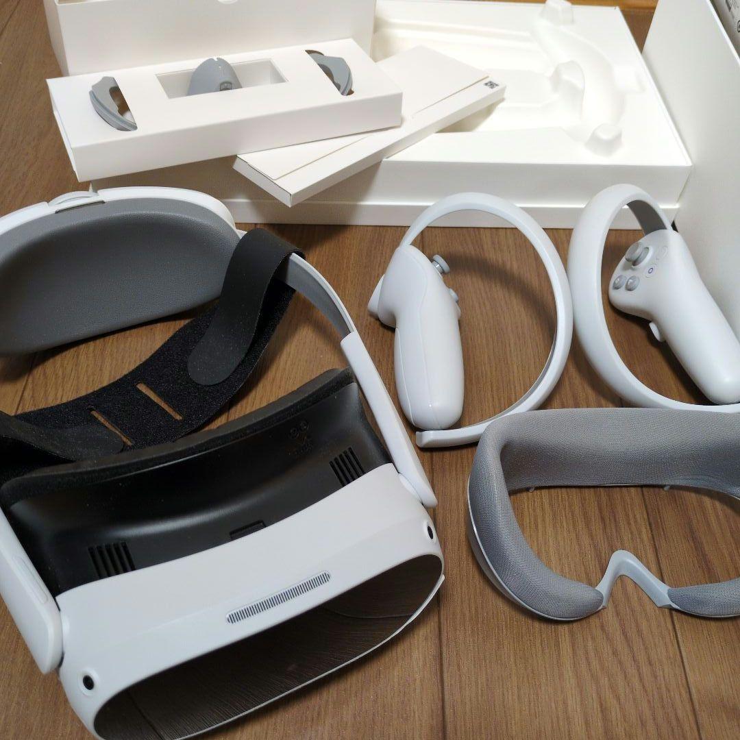 PICO4 128GB VRヘッドセット Amazon.com: PICO 4 128G VR ヘッドセット ホワイト(ピコ 4) White