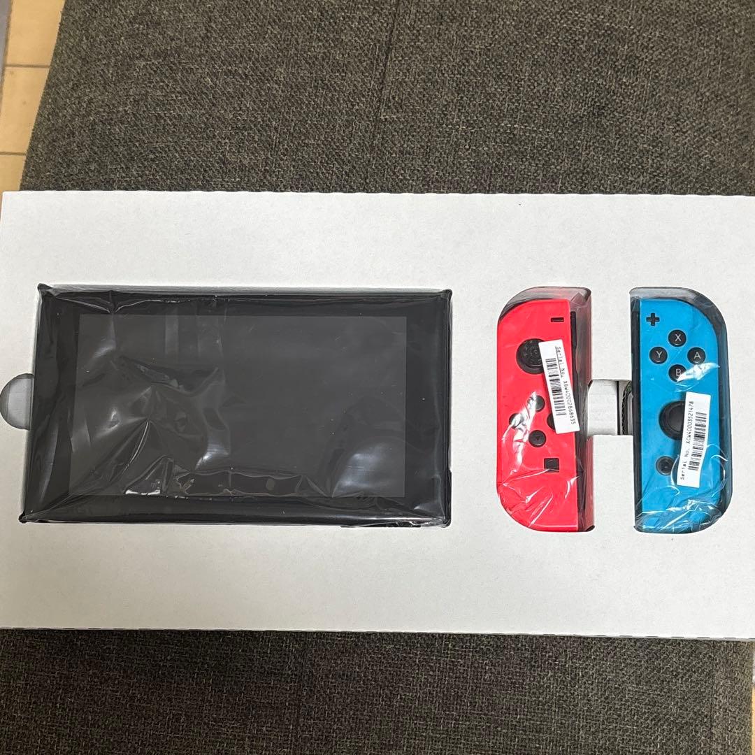 任天堂 スイッチ Switch 本体 箱入り 難あり Nintendo Switch HAC-001(-01) Handheld Console - 32GB - Neon Blue