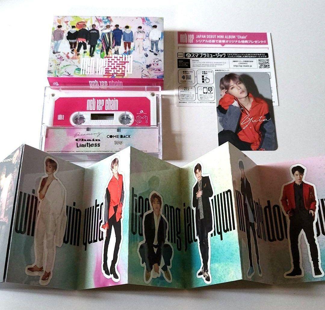 ユウタ☆NCT 127 Chain 初回限定盤 カセットテープ トレカ - メルカリ