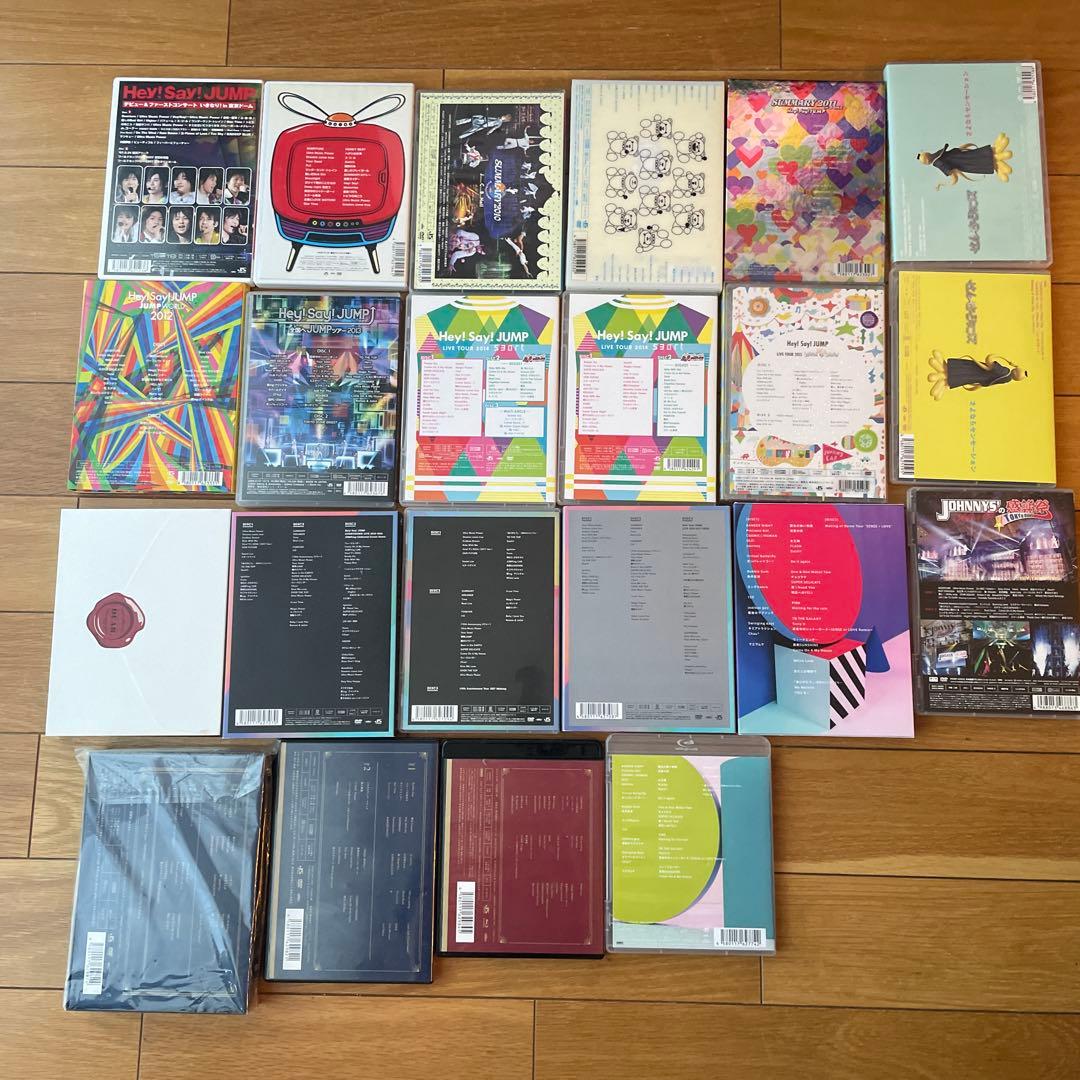 Hey! Say! JUMP ライブDVD Blu-ray まとめ売り 24枚 - メルカリ