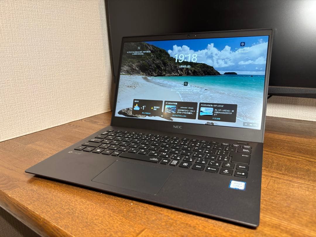 NEC LAVIE軽量ノートパソコン 第8世代i7 SSD 500GB搭載 LaVie 2018年モデル15.6型FHDノートパソコンNEC Lavie NS700/K Corei7