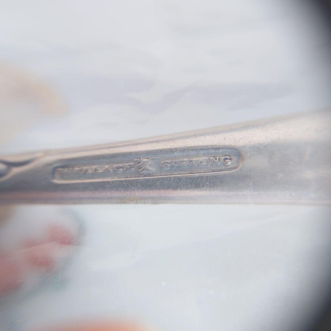 アメリカ Wallace 純銀 Stirling スターリングシルバー フォーク