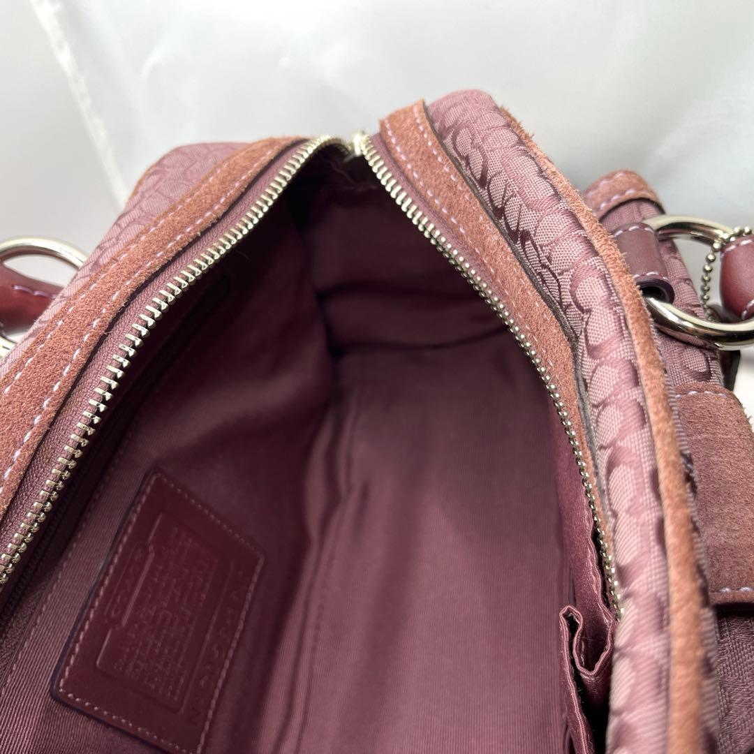 コーチ Vintage ソーホー ボストン ターンロック y2k ワンショルダー