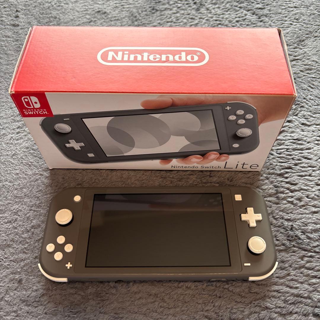 Nintendo Switch Lite グレー 本体 箱付き Nintendo Switch 【新品】Nintendo Lite グレー スイッチライト本体
