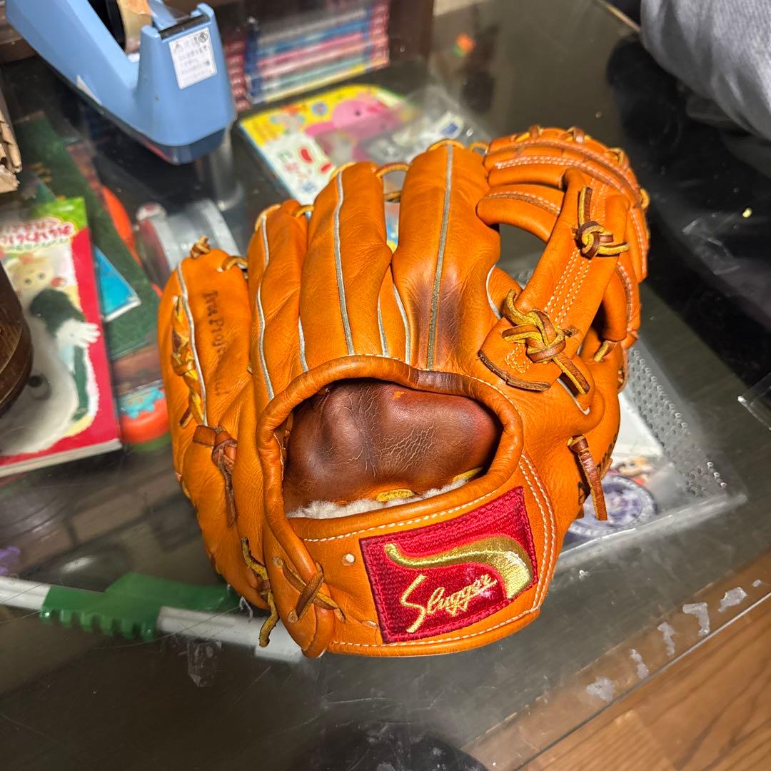 Slugger 軟式グローブ KSN-YH46 オレンジ 受注生産】【返品不可】注文から約4ヶ月後以降発送予定 野球 久保田