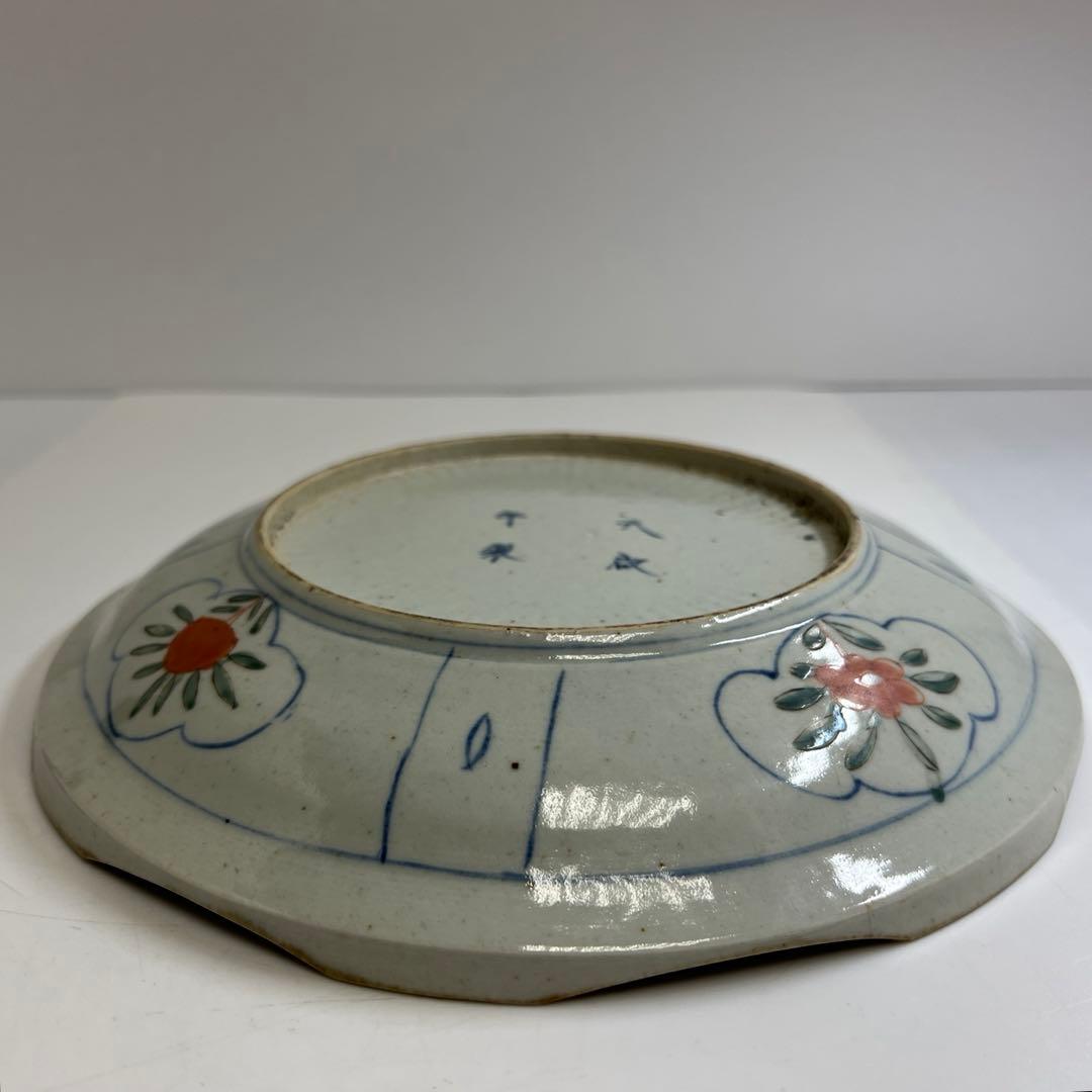 専用 中国古玩 天啓年製 赤絵大皿 幅約25㎝ 東Y8-0130☆2F - メルカリ