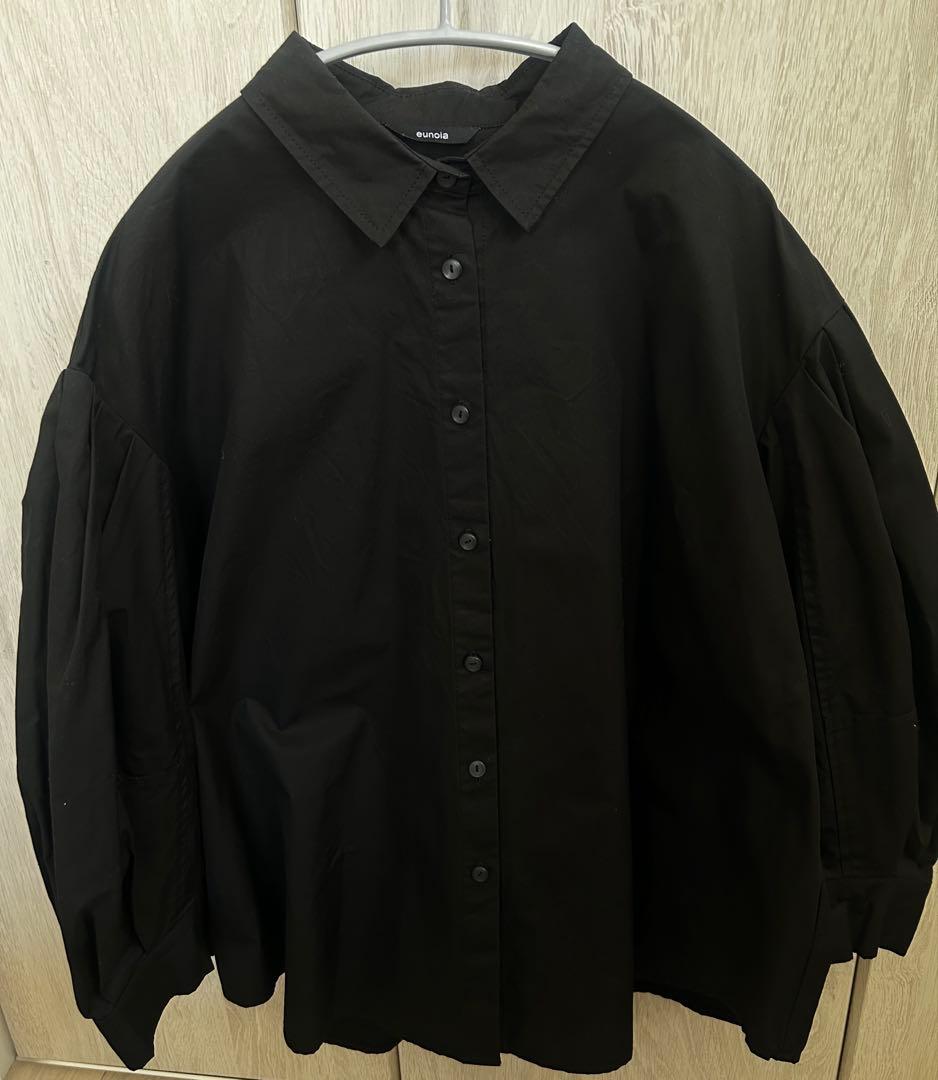 【美品】eunoia ユノイア full sleeve shirt ブラック eunoia – 2023 FALL WINTER｜HOLIDAY HOME