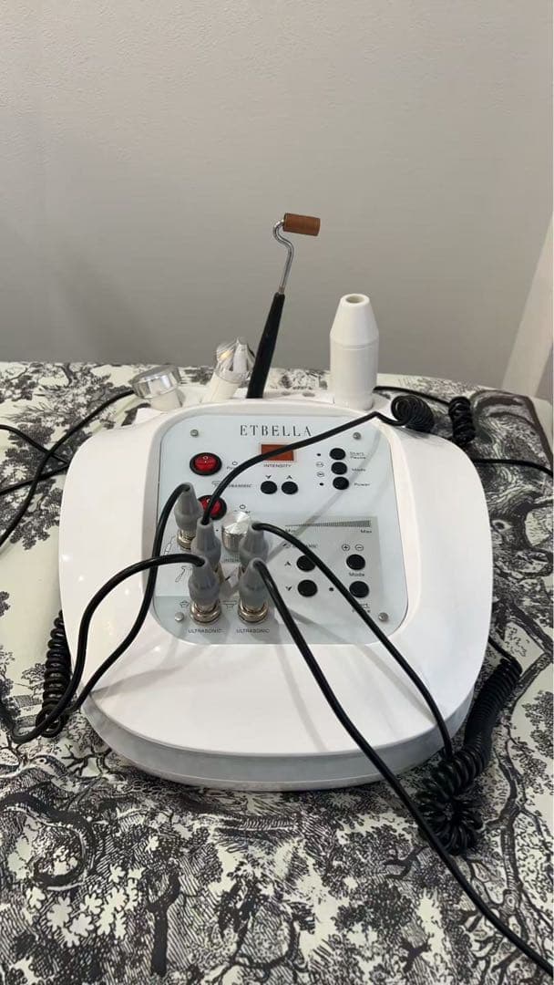 美顔器　業務用　NF-402美顔器 3機能　美品 楽天市場】3機能 美顔器 NF-402 部品 ハイフルクエンシー用プローブ