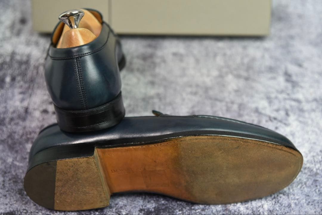 J.M.WESTON　#180　シグネチャーローファー　6　ネイビー　11ラスト