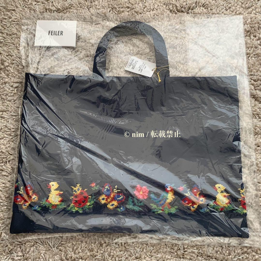 新品・未開封】フェイラー ハイジ バッグ 《学校フェイラー ネイビー