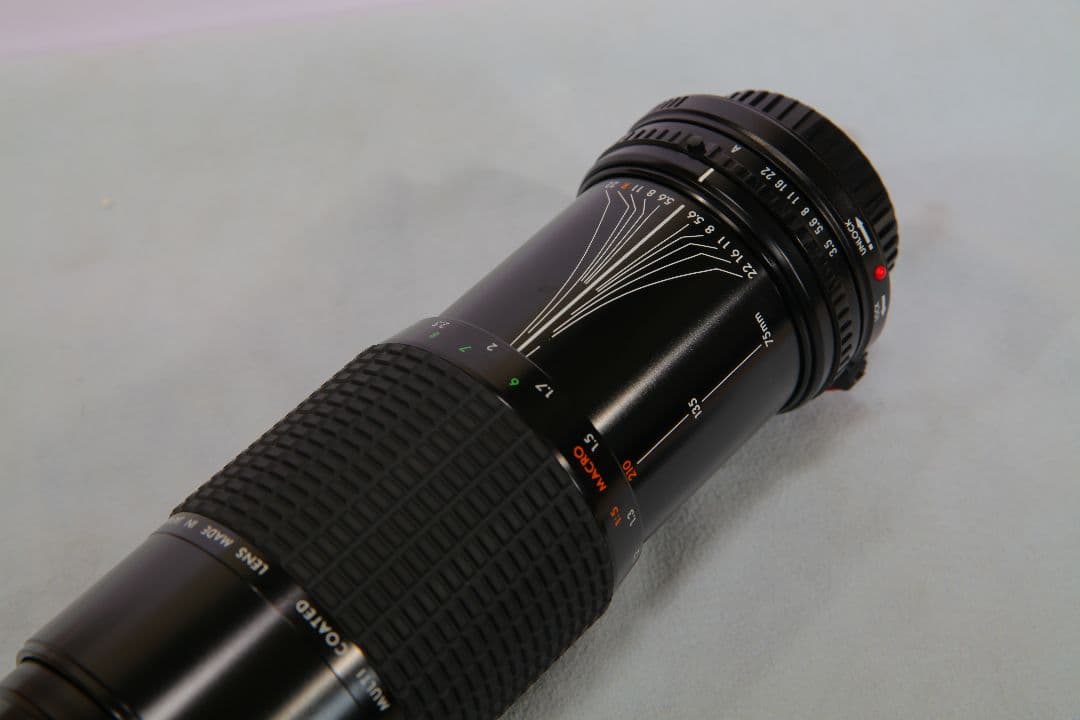 新品SIGMA キャノンFD用 75-210mm f3.5-4.5