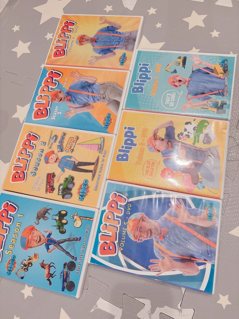 Blippi ブリッピー DVD 7枚セット - メルカリ