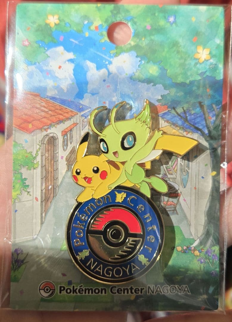 限定ポケモンセンターナゴヤ ロゴピンズ ピカチュウ セレビィ