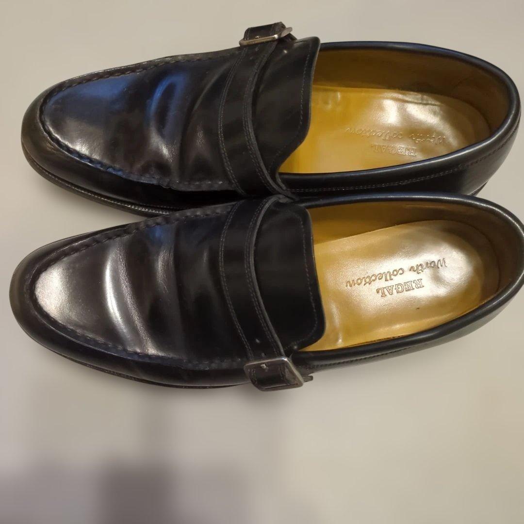 REGAL Worth collection ブラック ローファー - メルカリ