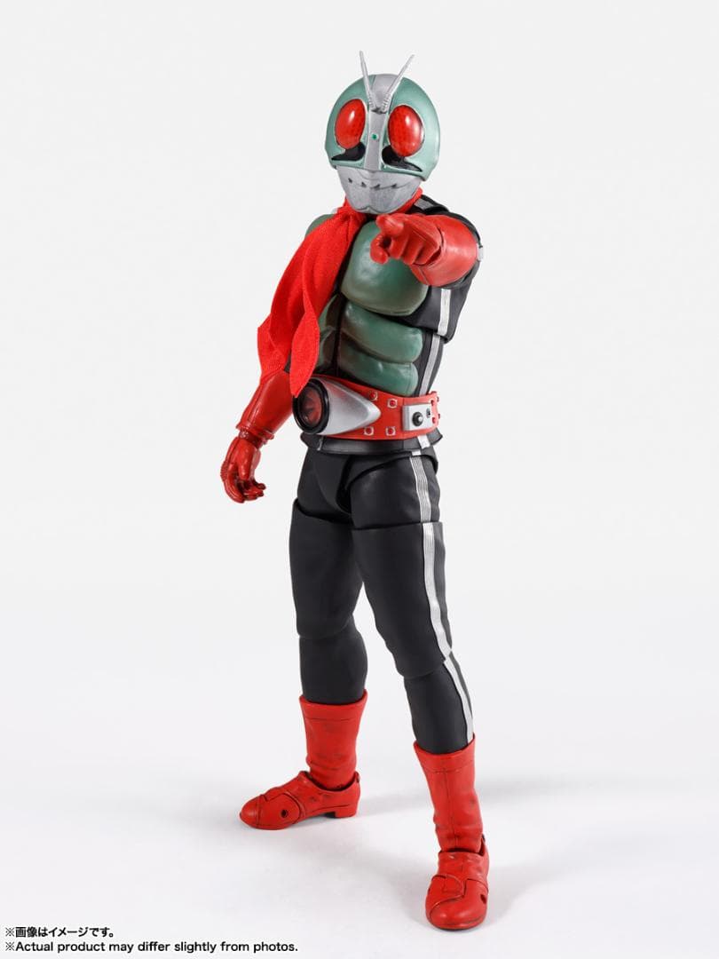 S.H.Figuarts（真骨彫製法） 仮面ライダー新2号 ＋ 新サイクロン号