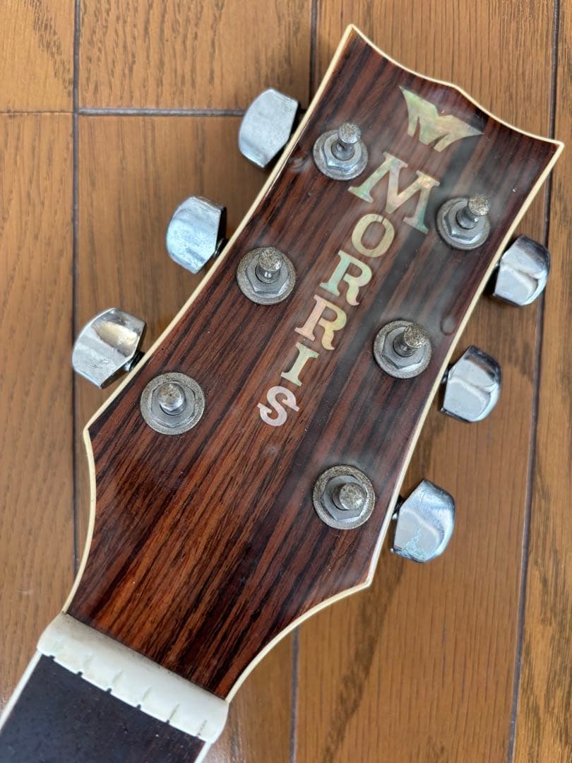 h*p様 希少 縦ロゴMorris MG-30 アコギ 90'sヴィンテージ