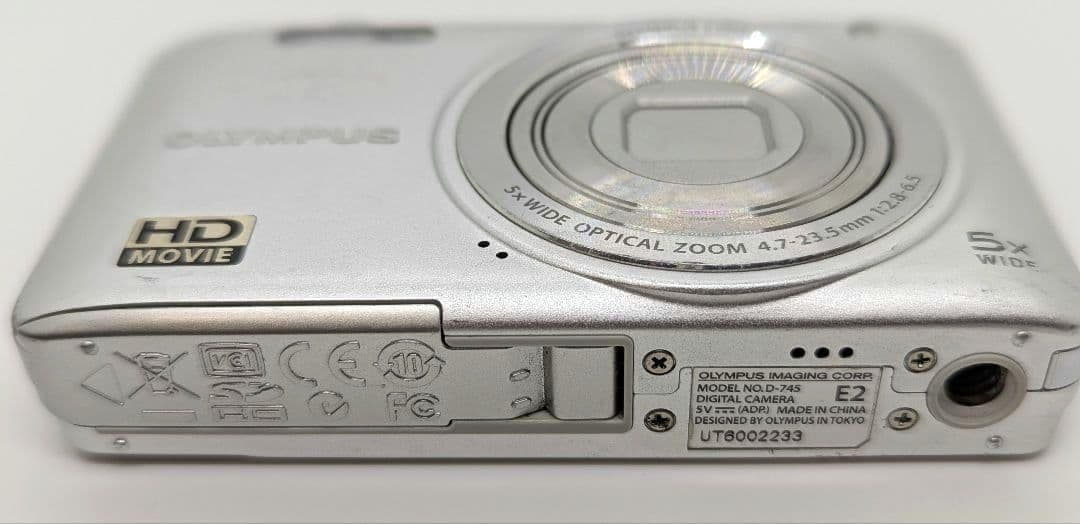 OLYMPUS D-745 オリンパス デジタルカメラ 14MP動作品 - メルカリ