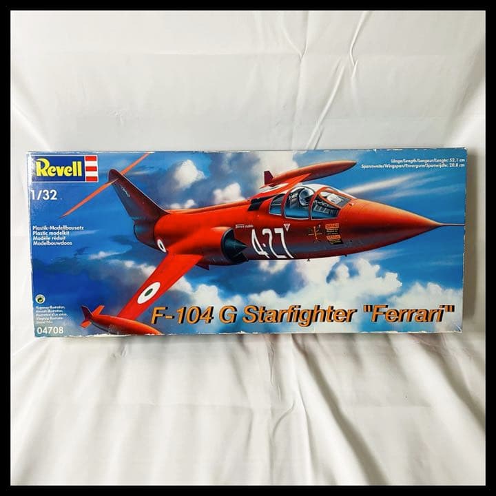 レベル F-104G スターファイター フェラーリ 1/32スケール プラモデル レベル1/32 フェラーリ F‐104Gスターファイター 完成品｜Yahoo!フリマ
