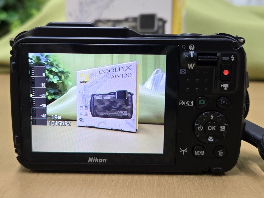 Nikon COOLPIX AW120 防水コンパクトデジカメ レア 迷彩柄