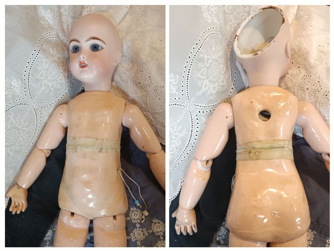 ⭐E12 アンティークドール エデンべべ 大きな美しい瞳 ⭐ジュモー