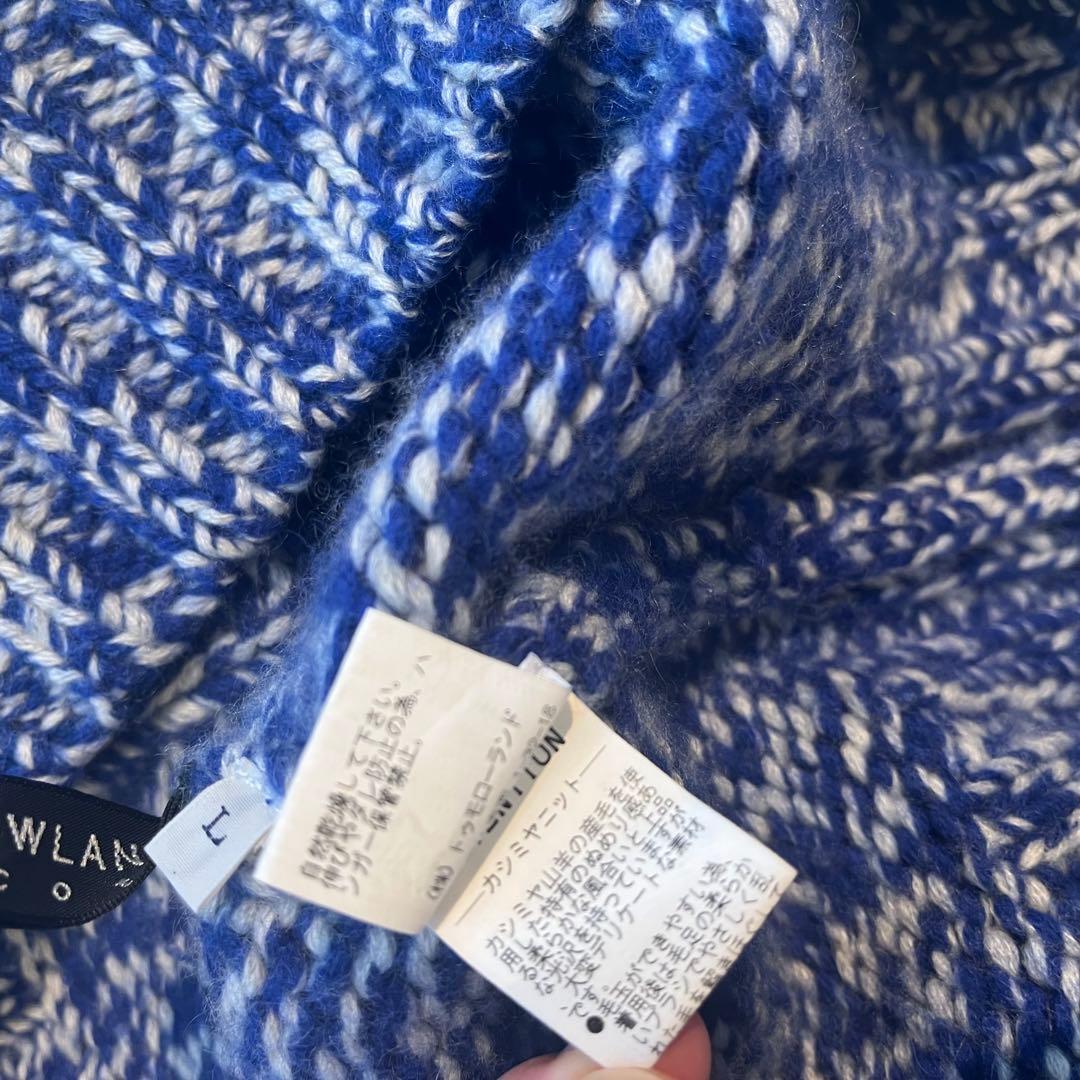 tomi3専用 TOMORROW LAND カシミア ローゲージタートルニット - メルカリ