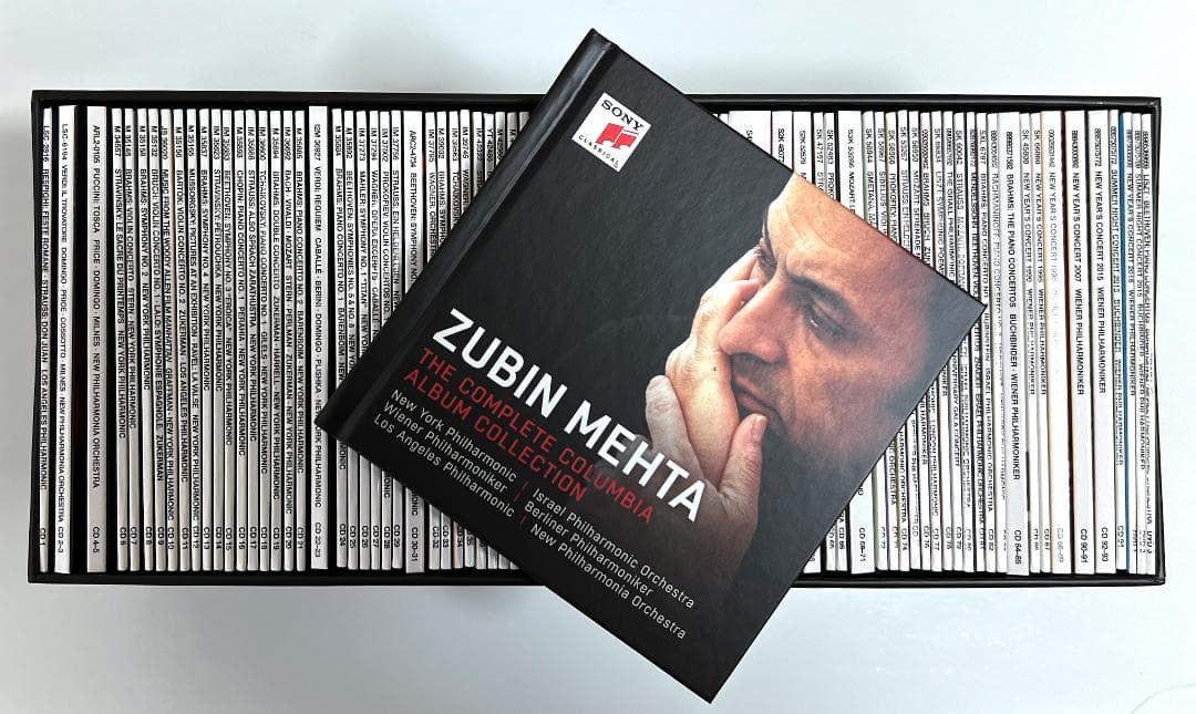 94CD+3DVD☆メータ☆コンプリート・コロンビア・アルバム