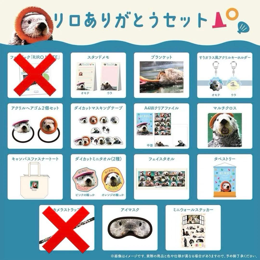 リロありがとうセット　マリンワールド　リロくん　ラッコ リロくん #リロくんありがとう #ラッコ #らっこ #マリンワールド海の中