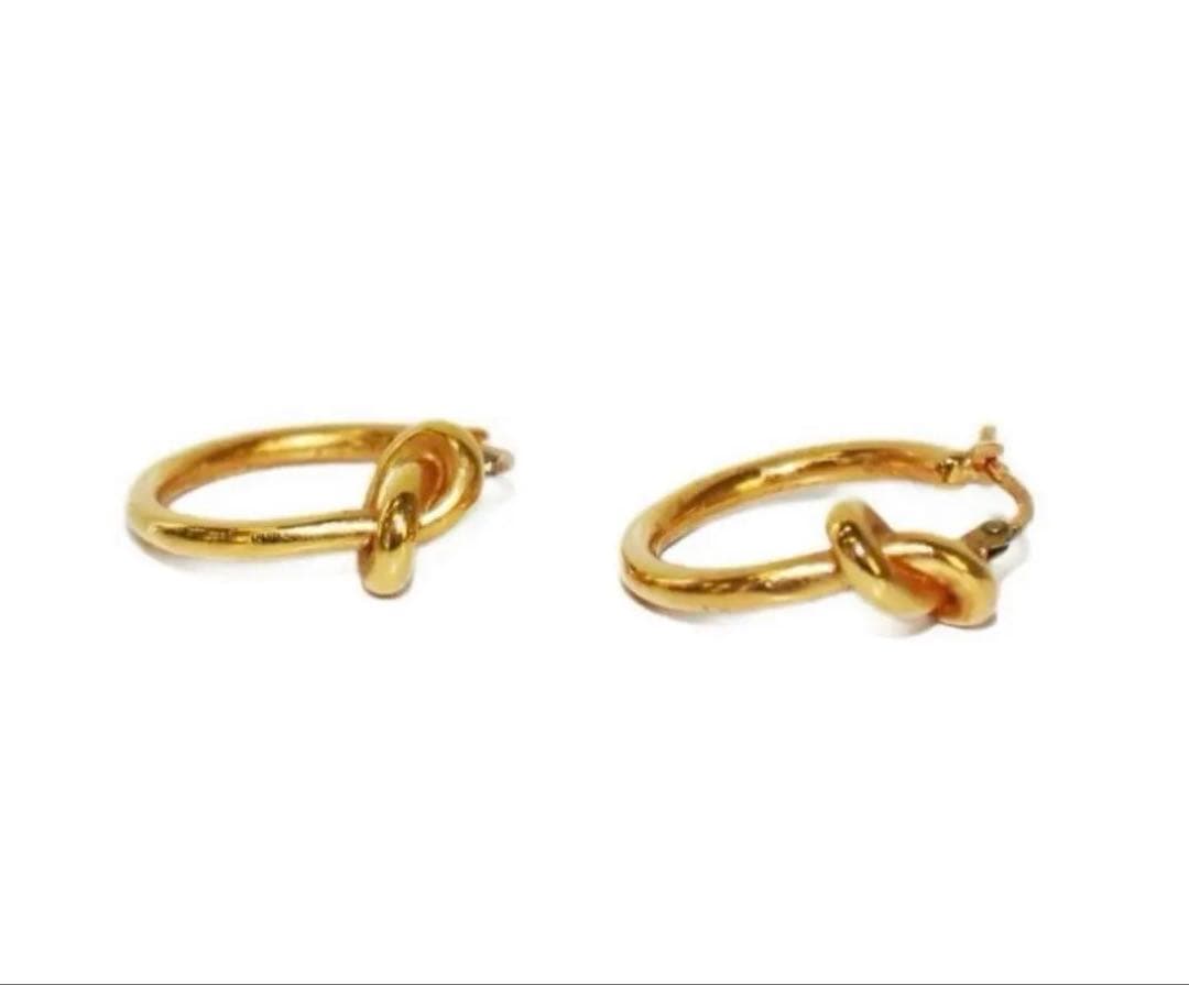 セリーヌ　CELINE フープピアス 楽天市場】CELINE セリーヌ フープピアス LARGE HOOPS 460HX6BRA.35OR
