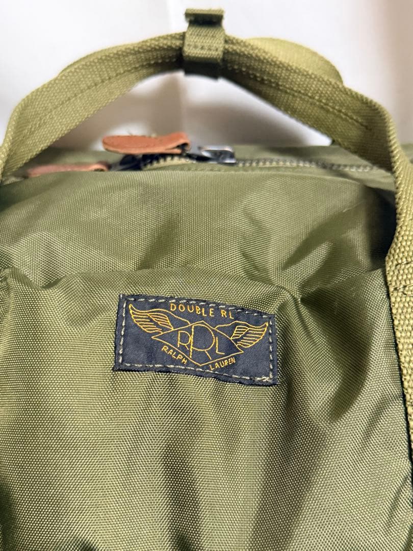 RRL ナイロン ユーティリティ ダッフル オリーブドラブ - メルカリ