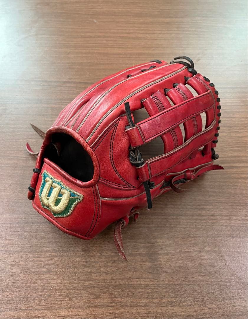 ウィルソン硬式外野手用グローブ 野球 ウィルソン 限定 硬式グローブ グラブ 外野手用 湯もみ型付け済