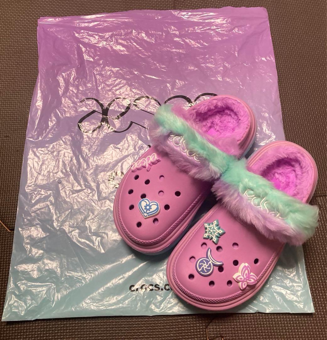 定価14300円】新品 23㎝ aespa×crocs クロックス サンダルb - メルカリ