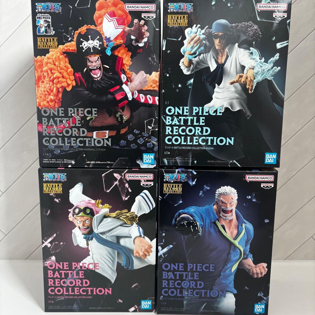 ワンピース バトルレコード ガープ コビー クザン 黒ひげ フィギュア