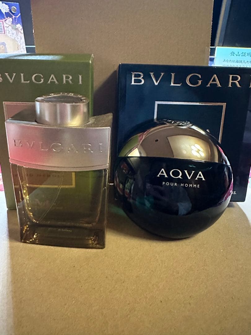 BVLGARI 香水 2本セット BVLGARI - ブルガリ プールオム 香水 2種類セットの通販 by M3's shop