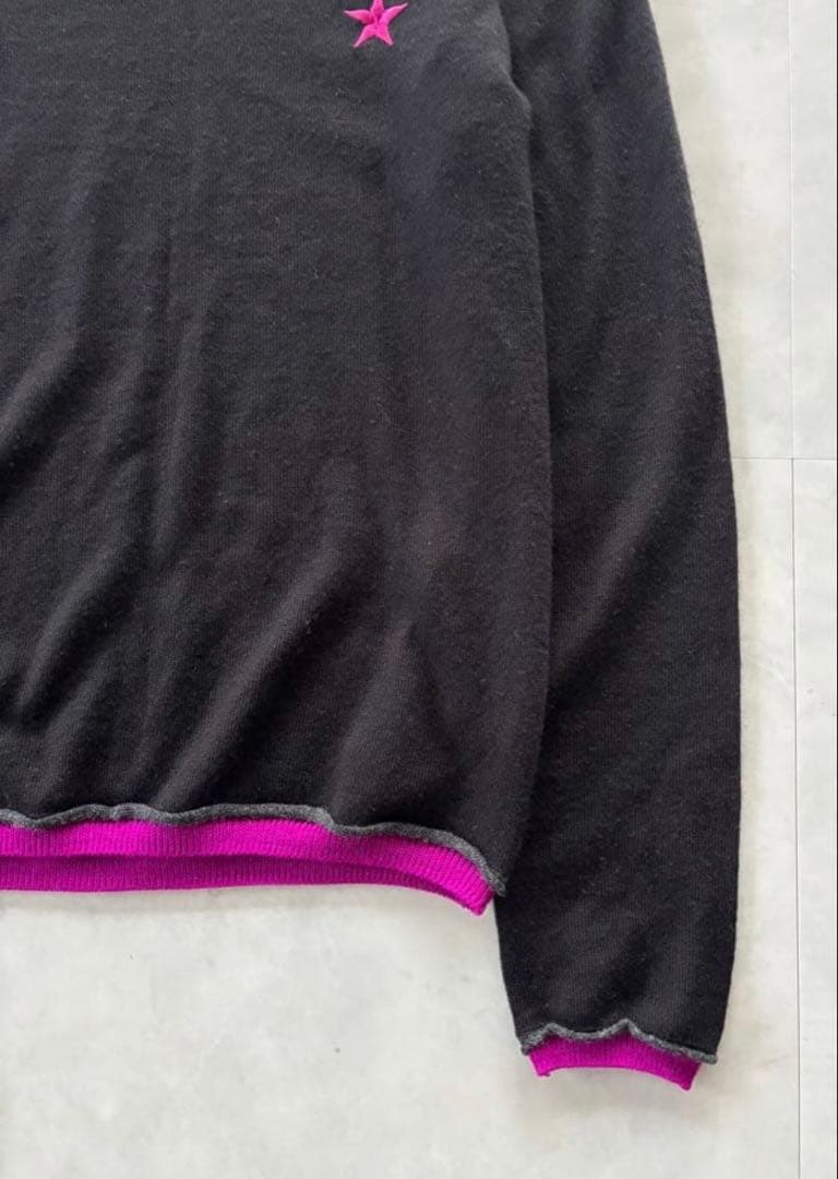 PPFM Star Stitch V-Neck Knit vネック 平成 ロンt - メルカリ