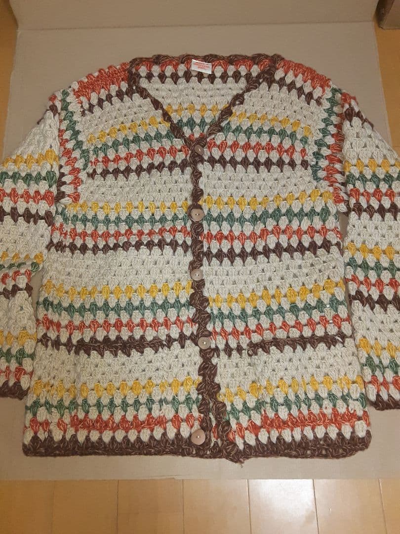 ま*る様 HAVEAGRATEFULDAYクロシェカーディガンMサイズ クロシェ風カーディガン - ベルーナ【公式】