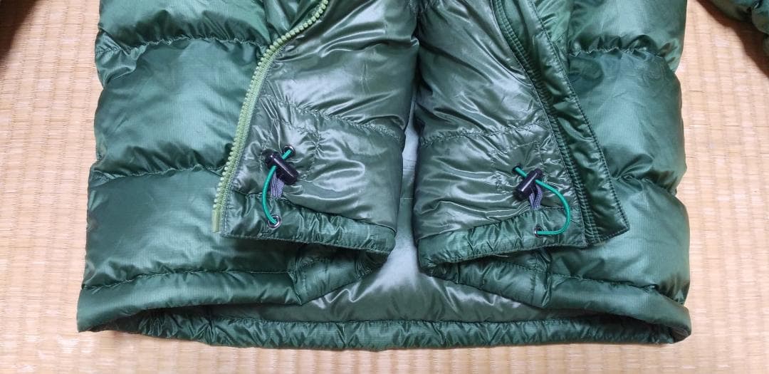 モンベル アルパインダウンジャケット 1101426 ダークグリーン サイズ