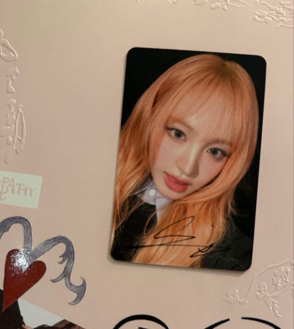 IVE Apple music リズ　直筆サイン IVE リズ 直筆サイン 2Lサイズ スチール写真 - メルカリ