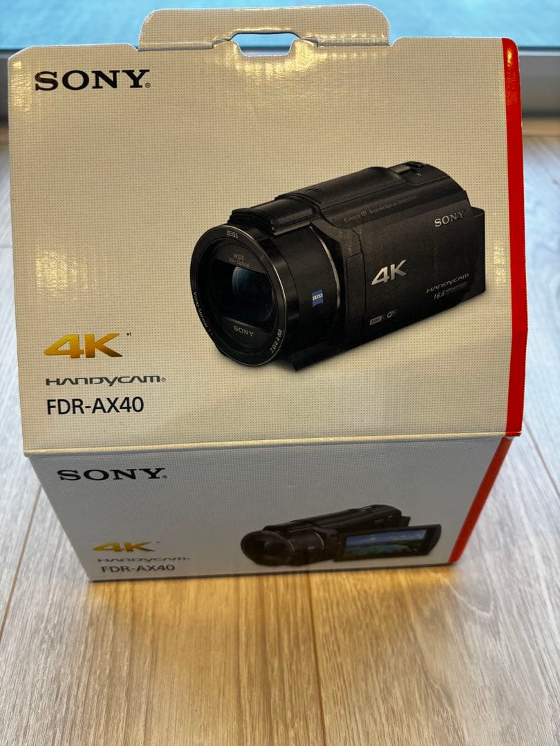 SONY FDR-AX40 4K ハンディカム本体 Amazon | SONY ビデオカメラ FDR-AX40 4K 64GB 光学20倍 ブロンズ