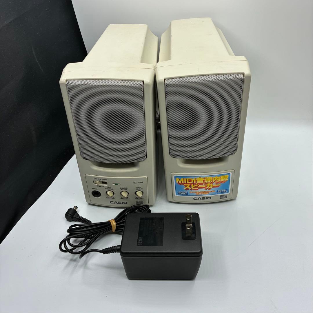 ⭐️CASIO GZ-70SP GM音源内蔵 アクティブスピーカー　MIDI音源 Yahoo!オークション - CASIO カシオ スピーカー GZ-70SP AS-70PC MIDI