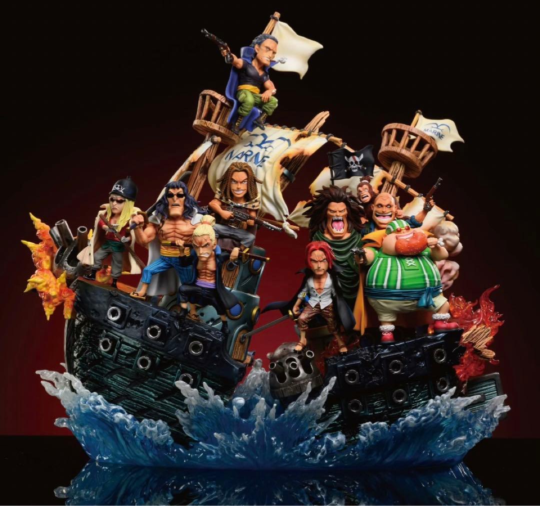 ワンピース 赤髪海賊団 特典付 フィギュア ガレージキット ワンピース POP 赤髪海賊団Ver2.0 RED フィギュア ガレージキット