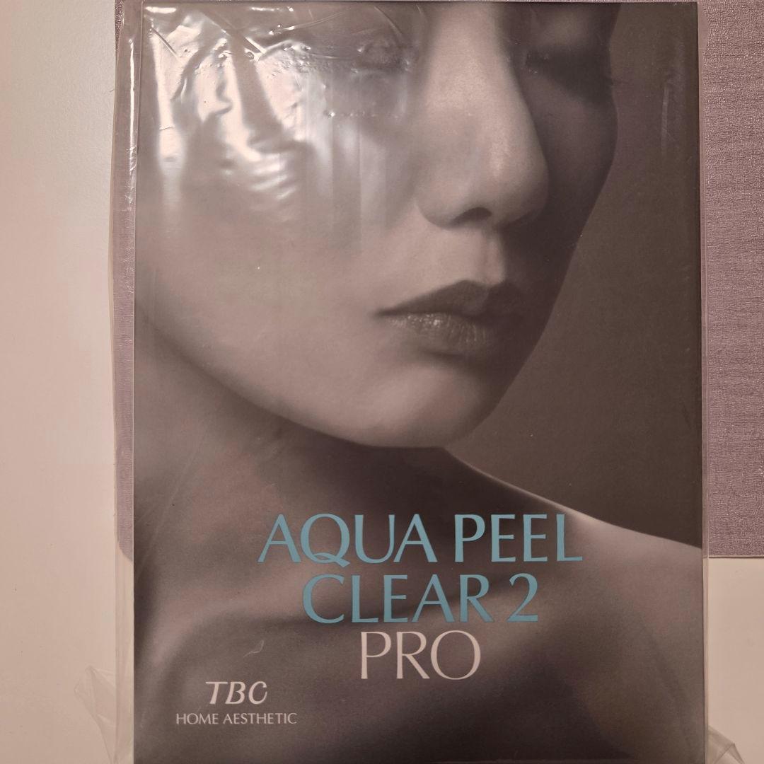 ボディ・フェイスケア AQUA PEEL CLEAR 2 PRO 新たな機能搭載！パワーアップした超音波洗浄美顔器アクアピールクリア