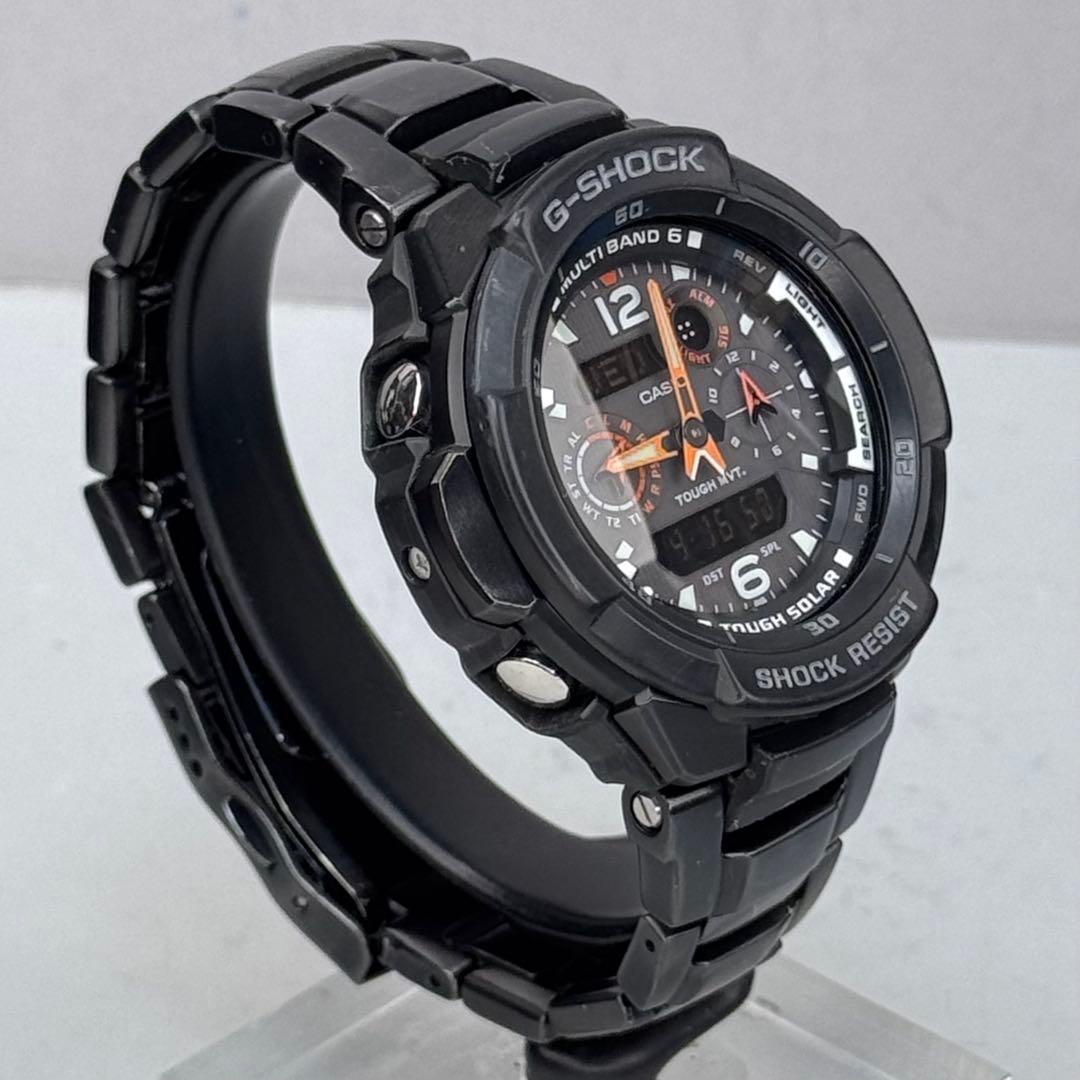 美品 G-SHOCK GW-3500BD 電波ソーラー メタルバンド ブラック - メルカリ