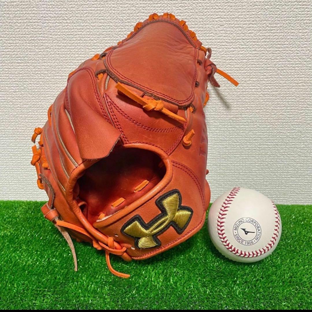 アンダーアーマー　刺繍ロゴ　高校野球対応カラー　即戦力　硬式　投手 楽天市場】アンダーアーマーUNDER ARMOUR 野球 硬式 グラブ グローブ