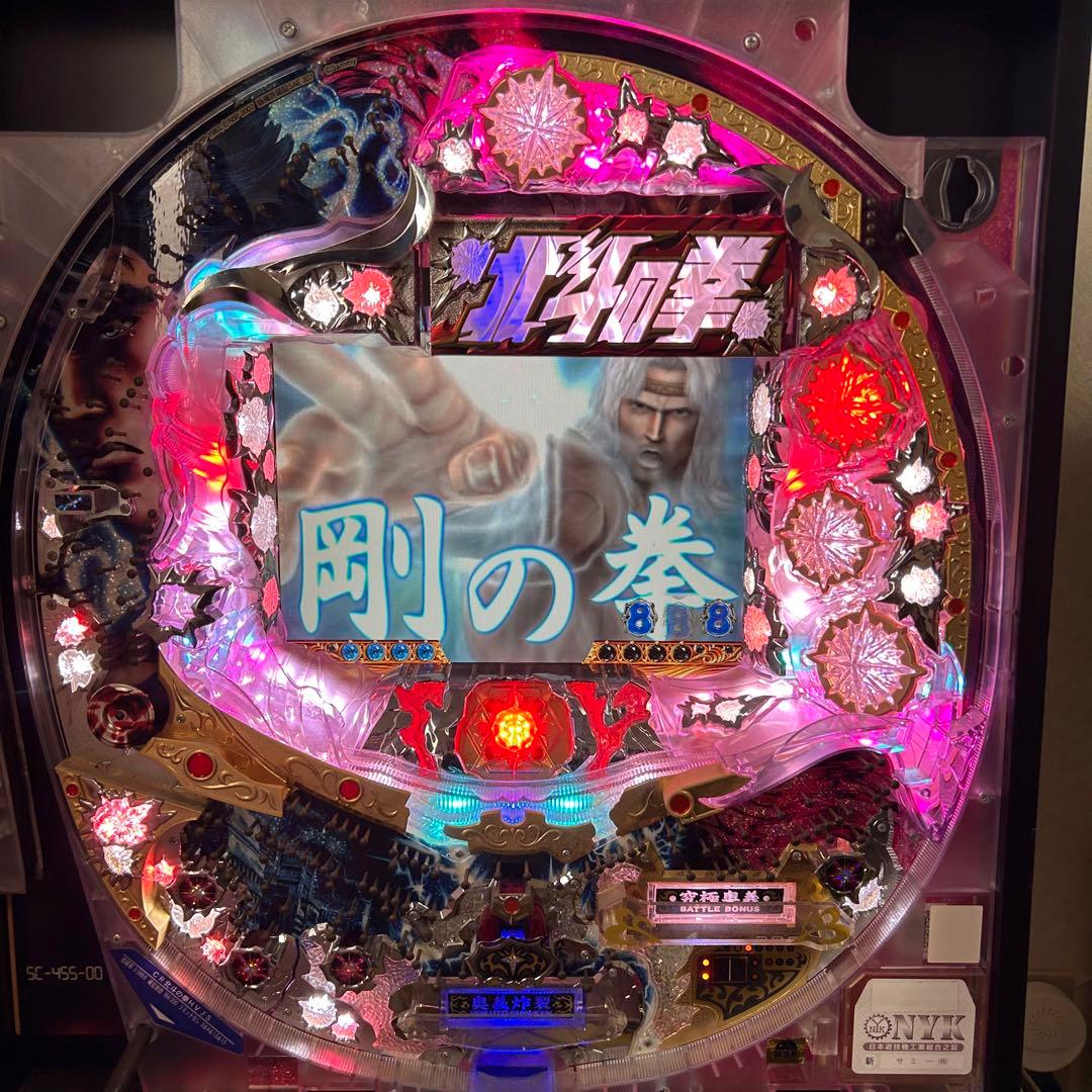 CR 北斗の拳 HVJS ケンシロウver 実機 卓上BOX 焔枠 パチンコ - メルカリ
