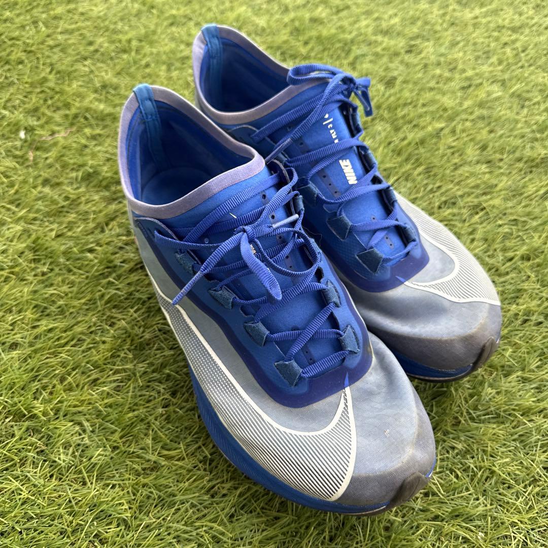 Nike Zoom FLY3 青/白 26.5cm ナイキズームフライ3 - メルカリ