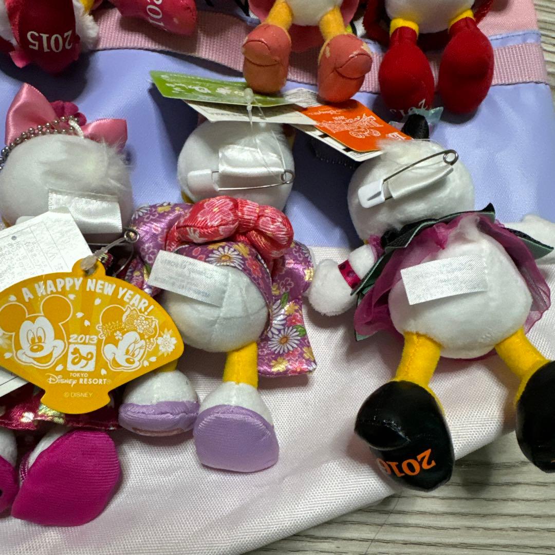 ディズニー レトロ デイジー ぬいば トートバッグ